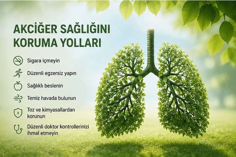 Akciğer sağlığını koruma yolları